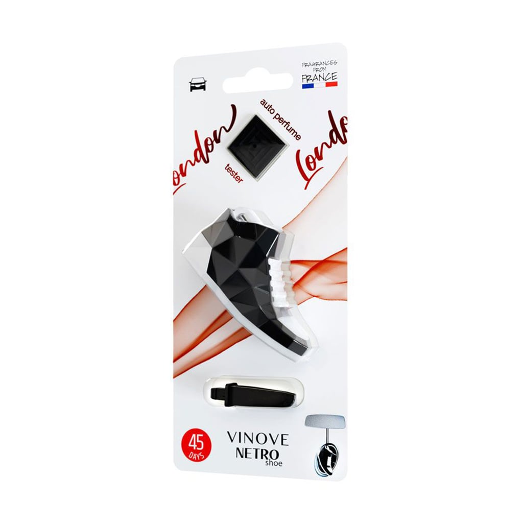 Ароматизатор для автомобіля Vinove Netro Shoe Auto Perfume, London, 1 шт